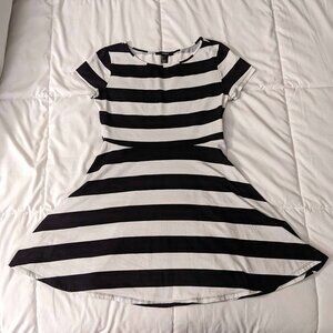 Forever21 Striped Sporty Minidress, L